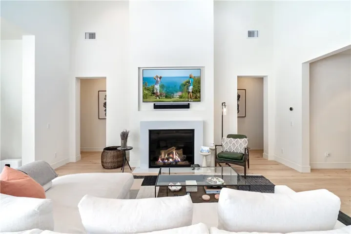 Enjoy the cozy fireplace.