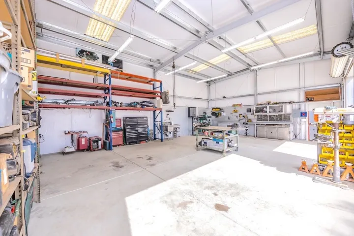 Workshop - Left Roll Up Door Entry