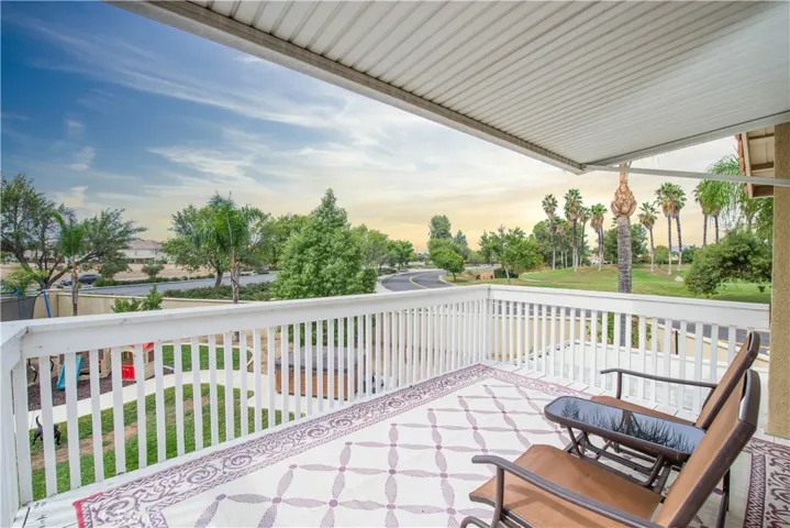 Balcony off of Master Bedroom