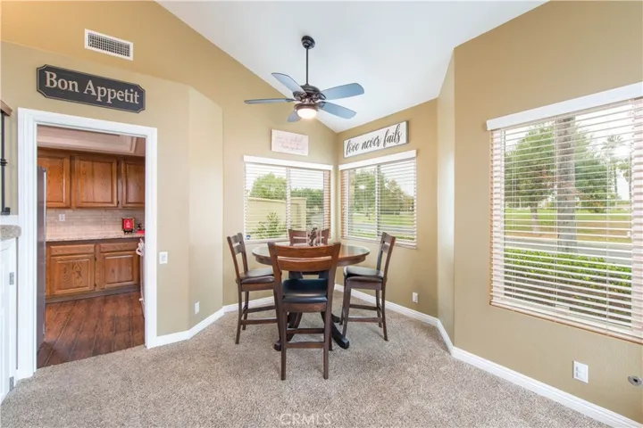 Dining Area in Living Room