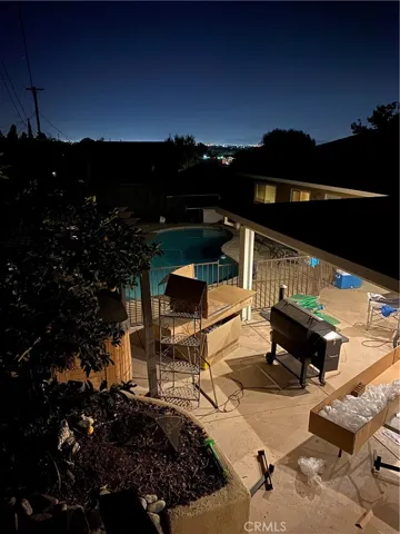 View from deck