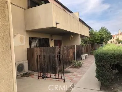 Front of units entryway.