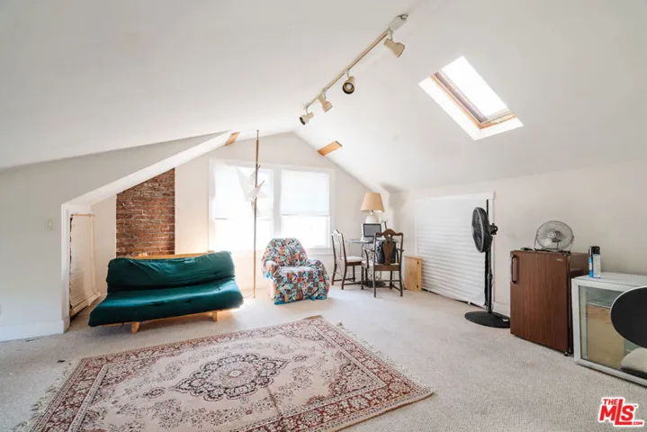 walk up third floor finished attic