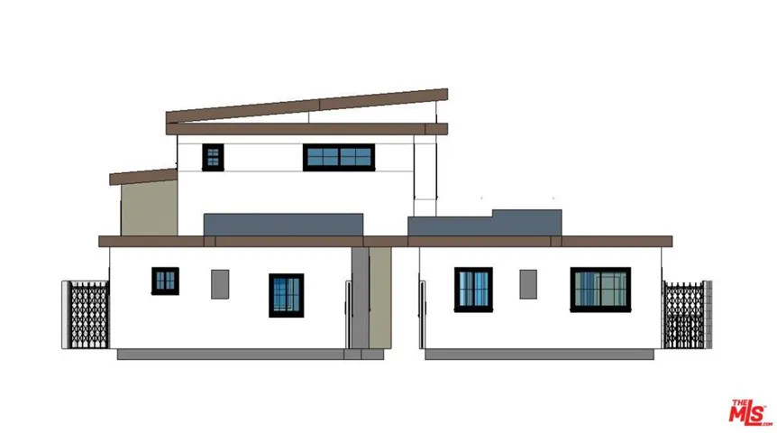 2D Rendering North View, Duplex