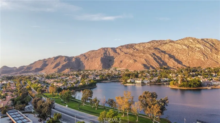 Lake within the community.