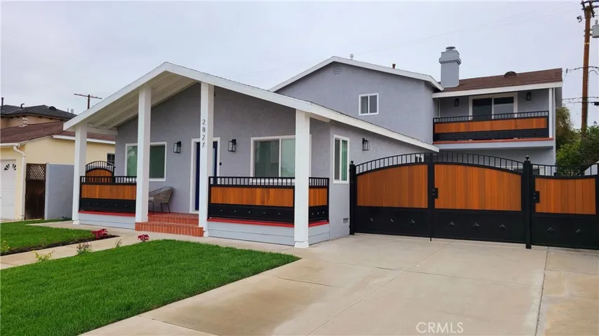 Front driveway