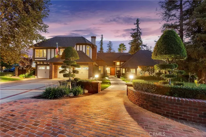 Sunset Front of House
