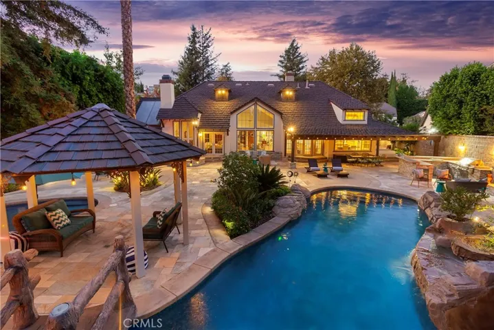 Sunset of Back of House