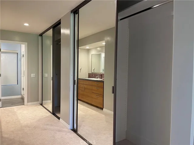 Closets in Master bedroom.