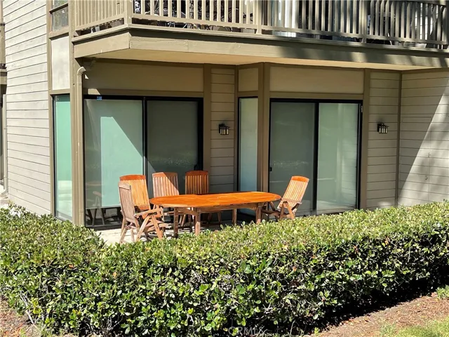 Beautiful Tick wood patio set included for your enjoyment.