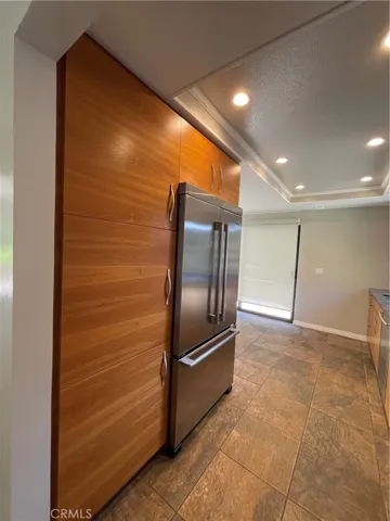 Custom cabinet throughout.