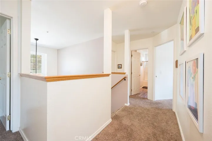 upstairs hallway