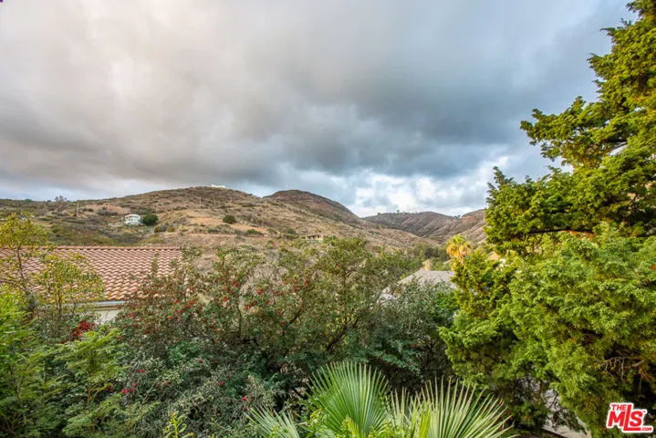 view from patio