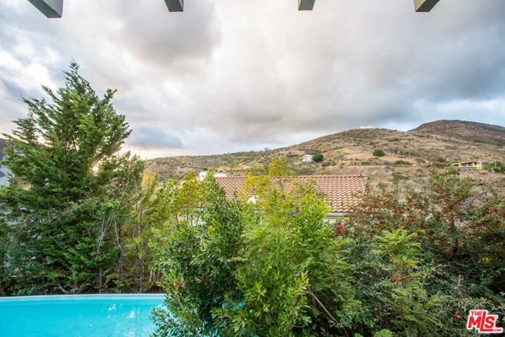 view from patio/living