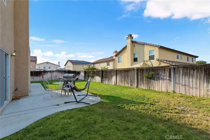 Very large backyard