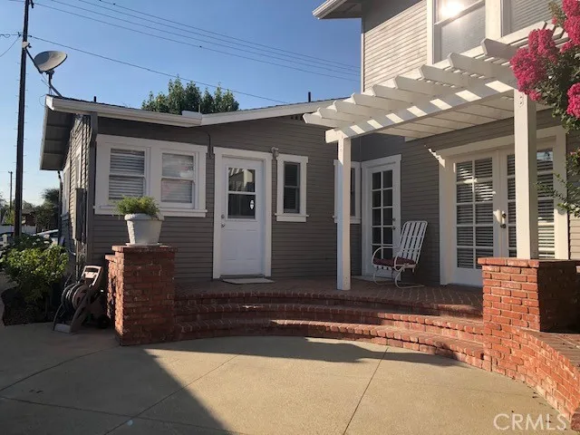House Side Brick Patio