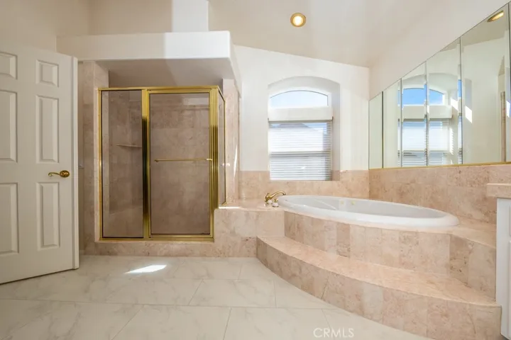 Primary Suite Jetted Tub and Separate Shower