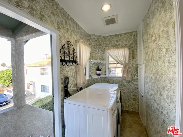 Laundry area