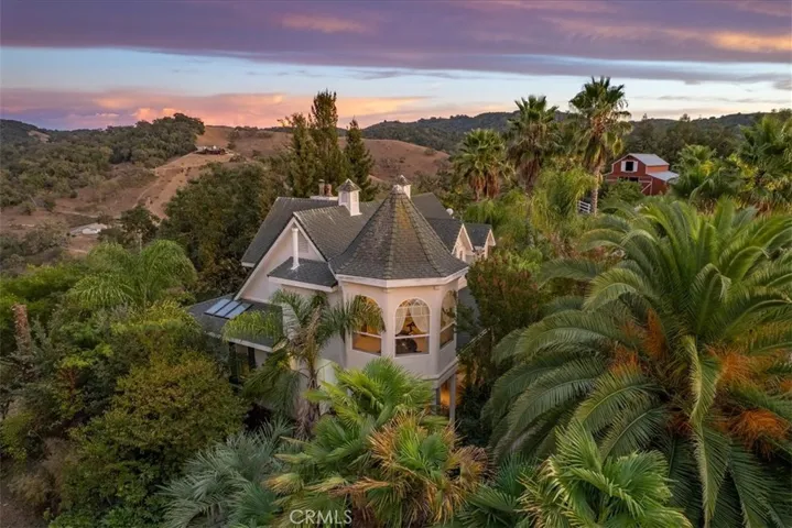Turret at sunset
