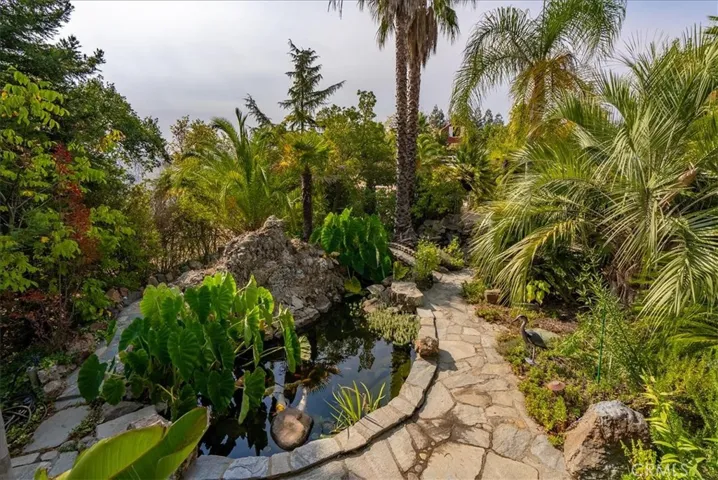 Koi Pond bridge
