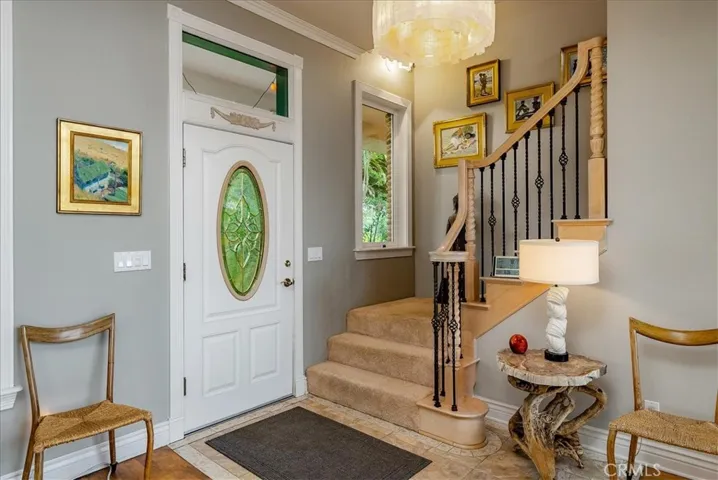Front door/staircase