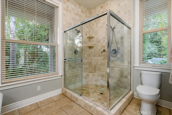 Master bath shower