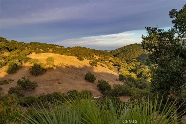 Evening view from deck