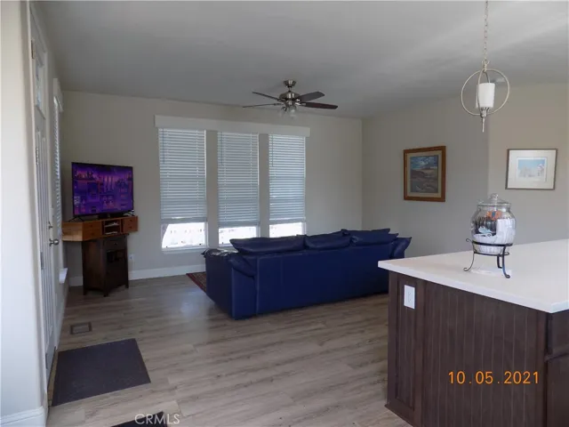 From the Dining room open to the living room