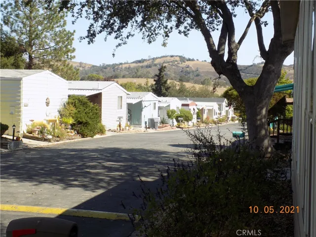 Facing East to the back of  the Park