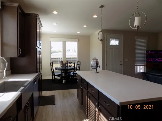 Kitchen and dining room