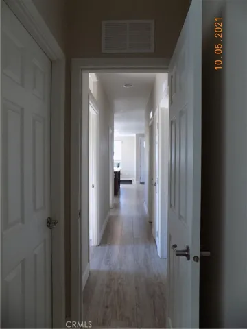 Hallway to the front of the house