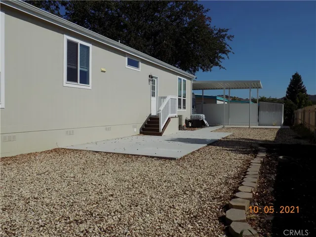 Open backyard