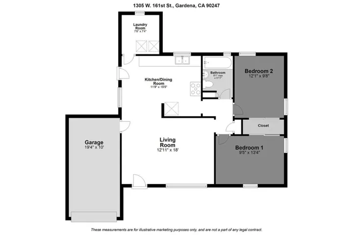 1305 W 161st Street, Gardena, California 90247