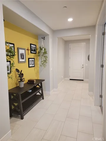Inside front entry