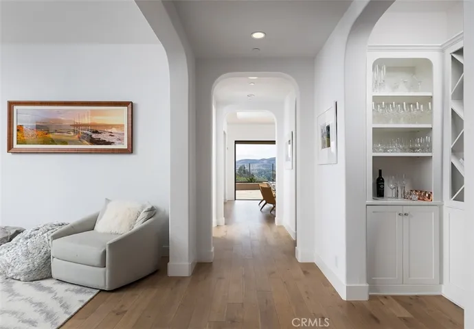 downstairs hallway
