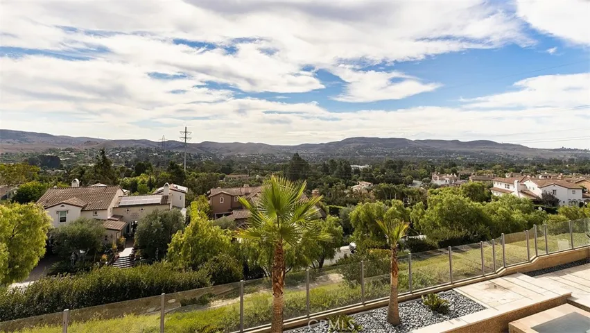 Back yard view aerial