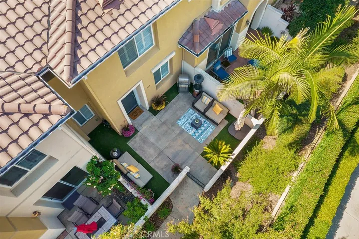 Surrounded by lush landscape adding to the privacy