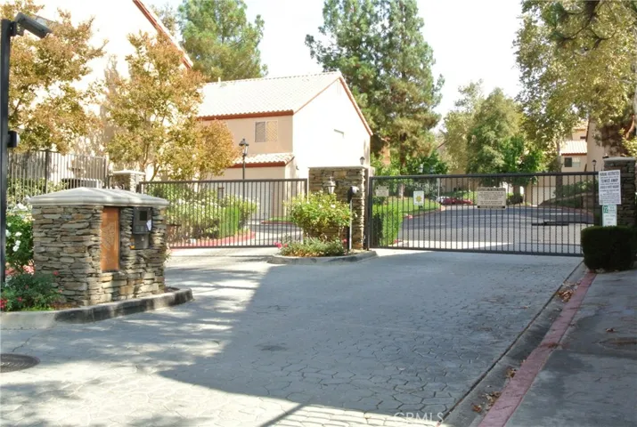 Gated entrance
