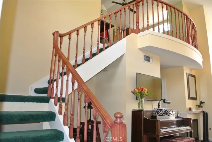 Stair case to the loft