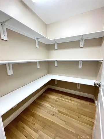 Huge walk in pantry
