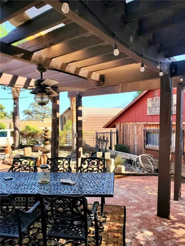 Pergola area