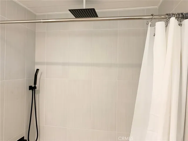 Upstairs bathroom shower