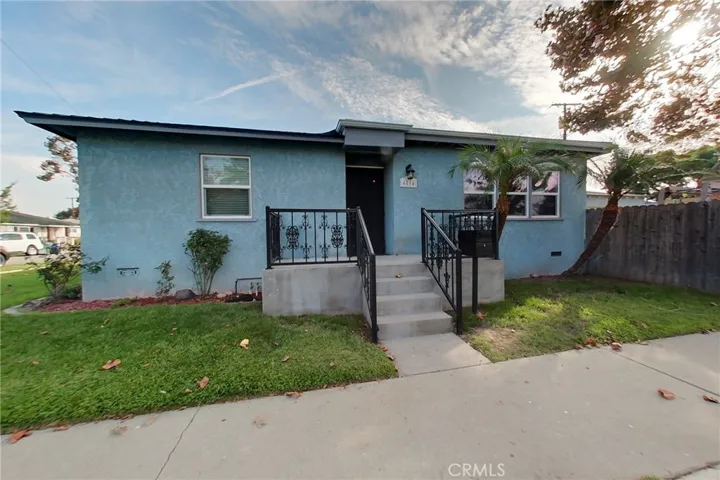 Front of the house.