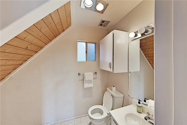 upstairs half bath