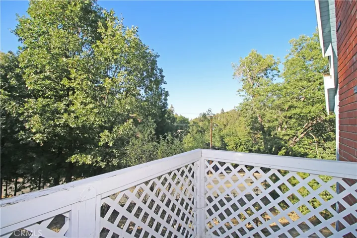 Back balcony