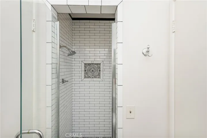 Remodeled shower bathrooom.