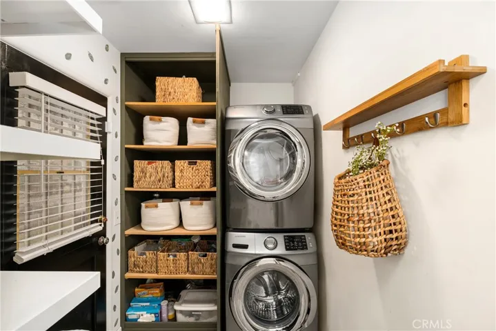 Walk in pantry and Laundry area.