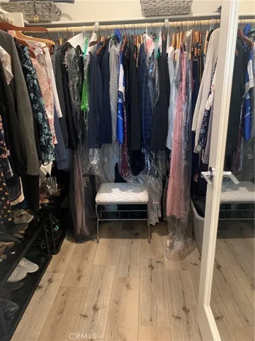 Master walk-in closet