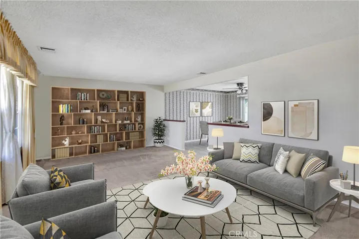Virtually staged Furniture