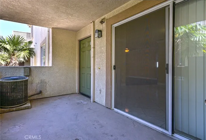 Private balcony/patio area